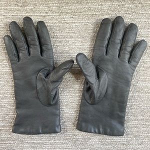 Portolano leather gloves with cashmere lining
